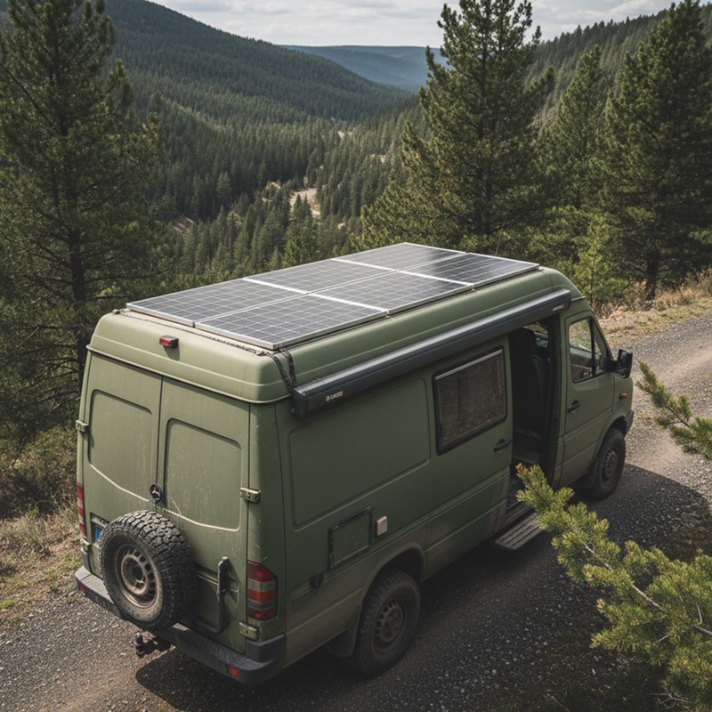 Karavan Güneş Paneli